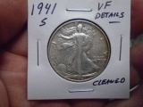 1941 S Mint Silver Walking Liberty Half Dollar
