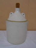 Vintage White Stoneware Crock