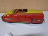 Vintage Wyondotte Toys Tin Litho Wind-Up Car
