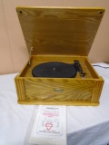 Crosley Model: CR w4 Wood Case Turntable