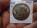 1978 D-Mint Proof Eisenhower Dollar