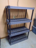 Plano 4 High Heavy Duty Resin Shelving Unit