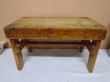 Antique Wooden Stool