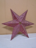 Decorative Metal Wall Hanging Star