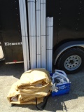 Large Freestanding Tarp Garage w/ Sides