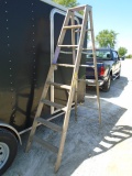 8ft Wooden Step Ladder