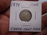 1874 Three Cent Piece