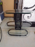 Bello 3 Tier Glass Shelf Tv Stand