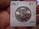 1963 Silver Franklin Half Dollar