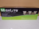 Maxlite Nickel Finish LED Vanity Light Bar