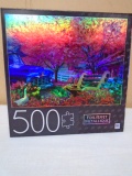 500 Pc. Foil/Metallic Jigsaw Puzzle