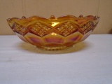 Vintage Imperial Marigold Carnival Glasss Bowl