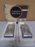 Vintage Set of Browni Model TR300 Transistor Walkie Talkies