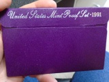 1991 United States Mint Proof  Set