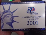 2001 United States Mint Proof Set