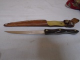 Cutco Filet Knife w/ Leather Sheave