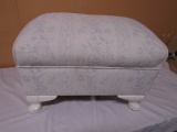 Vintage Upholstered Ottoman