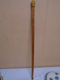 Carved Wooden Walking Stick