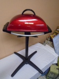 Georger Foreman Electric Pedistal Grill