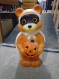 24in Tall Blowmolded Lighted Halloween Bear