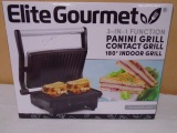 Elite Gourmet 3-in-1 Function Panini/Contact Gfrill