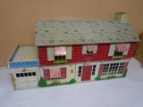 Vintage Tin Litho Doll House