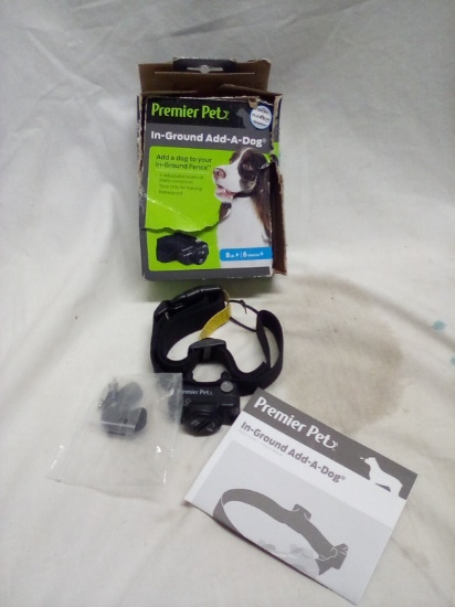 Premier Pet In-Ground Fence "Add-A-Dog" Collar for 8Lbs+ or 6M+
