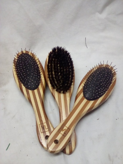 3 Double Sided Pet Hair Care Brushes
