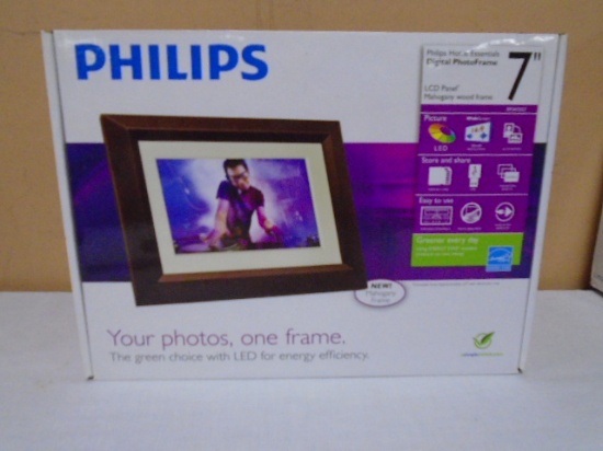 Philips 7in Digital Photo Frame