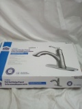 Project source LAURAL pull out kitchen faucet Stainless steel 2517127