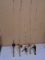 5pc Group of Ice Fishing Poles w/ Reels