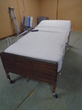 Twin Size Electric Adjuatble Bed w/ All White No Flip Mattress