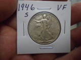1946 S Mint Silver Walking Liberty Half Dollar