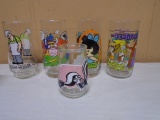 5 Vintage Cartoon Character Glasses