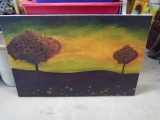 Large Canvas Wall Art w/ Trees