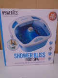 Homedics Shower Bliss Foot Spa w/ Heat Boost