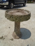 Cement Bird Bath