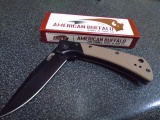 American Buffalo Knife and Tool Co. D2 Steel Lockblade Knife