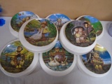 Set of 8 MJ Hummell Collector Plates