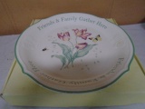 Lenox Butterfly Meadows Sentiment Dessert Platter