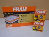 Fram 9401 Air Filter & 2 Fram PH2 Extra Guard Oil Filter