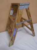 Werner 2ft Wooden Step Ladder