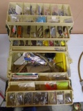 Plano 8606 Tackle Box Filled w/ Luers & Tackle