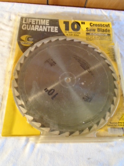 Old Ham 10 Inch Carbide Crosscut Sawblade