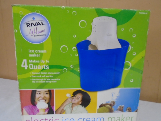 How to Use a Rival Electric Ice Cream Maker
