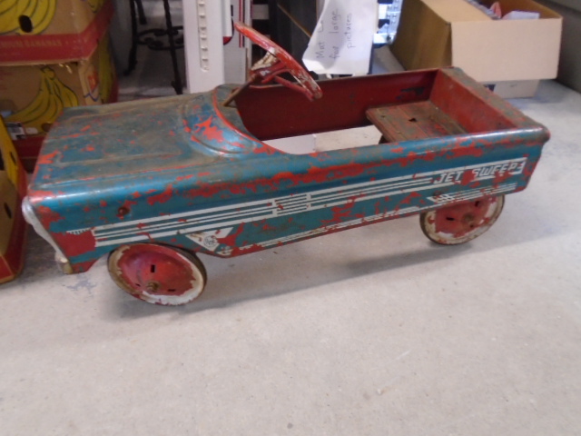 Amf jet hotsell sweep pedal car