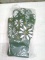 Temptations 1 pair of oven gloves Green with flowers