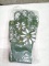 Temptations 1 pair of oven gloves Green with flowers