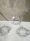 Qty. 3 8” Glitter Wreaths