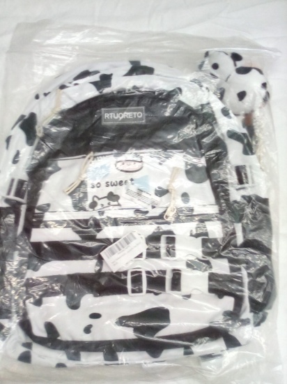 MMM so Sweet Cow print backpack
